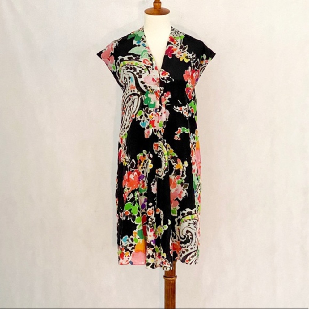 Lauren Ralph Lauren Paisley Pattern Shift Dress - Picture 3 of 10